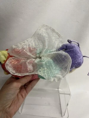 Vtg Enesco Precious Moments Plush Tender Tails Iris Caterpillar to Butterfly - Image 1 of 4