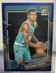2023-24 Donruss Optic Brandon Miller #219 RC Rookie Purple Prizm - Picture 1 of 2