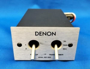 Denon AU-320 Amplificatore Testa Trasformatore Step Up MC Vintage - Foto 1 di 6