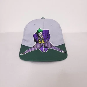 RARE Vintage 1997 JOKER Embroidered Two Tone SnapBack Hat New Old Stock NWT - Picture 1 of 8