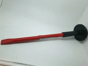 300 mm Handmeisel Flach mit Gummihandgriff/ Abdeckkappe Handschutz Mauermeißel  - Bild 1 von 12