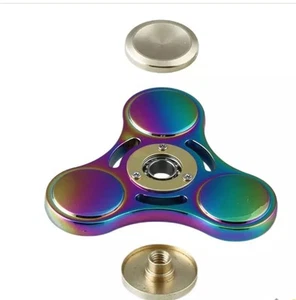 Regenbogen Handschmeichler Spinner Metall Zinklegierung High Speed Fokus Spielzeug Neu USA MENGE 5 - Bild 1 von 6