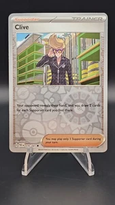 Clive 078/091 Sv: Paldean Fates Reverse Holo - Picture 1 of 2