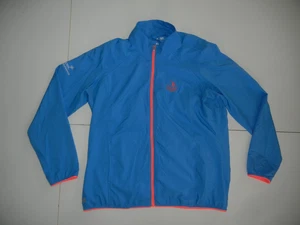 2015 US OPEN Blue/Pink CHAMBERS BAY GOLF JACKET Course Windbreaker Coat Women XL - Picture 1 of 8