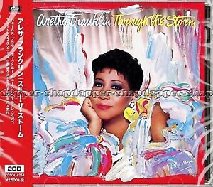 Aretha Franklin - "Through The Storm" +17 BONUS TRACKS 'SEALED' Japan 2x CD +OBI