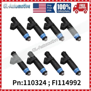 8PCs 80LB 850cc Fuel Injectors Pn:110324 FI114992 - Bild 1 von 9