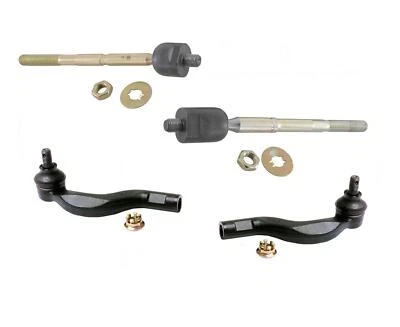 Front Inner and Outer Tie Rods For Lexus LS400 1995 1996 1997 1998 1999 2000 - Image 1 of 4