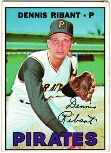 1967 Topps - Dennis Ribant #527 - Picture 1 of 2