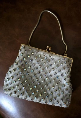 Bolso clutch de noche vintage elefante Hong Kong varios colores estrás red dorado Foto 1 de 4