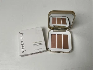 Jane Iredale PurePressed Eye Shadow Triple .7 g 3 Ct Triple Cognac Eyeshadow - Picture 1 of 7