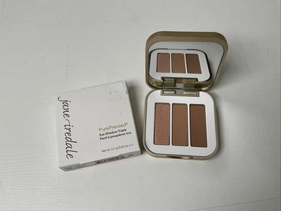 Jane Iredale PurePressed Eye Shadow Triple .7 g 3 Ct Triple Cognac Eyeshadow - Image 1 of 4