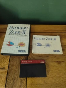 Fantasy Zone II 2 Sega Master System komplett mit Handbuch & Box getestet - Bild 1 von 9