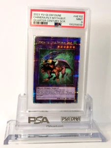 Chimera Flying Mythical Beast dune-ae102 (PSA 10) Quarter Century Rare Yu-Gi-Oh! - Picture 1 of 2