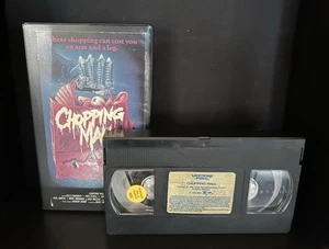 CHOPPING MALL VHS Rare Tape 80s Horror Slasher Cult Movie Lightning Video - Imagen 1 de 5