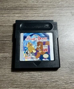 Beauty and the Beast Authentic Nintendo GameBoy Color GBC Video Game ~ GBA - Picture 1 of 4