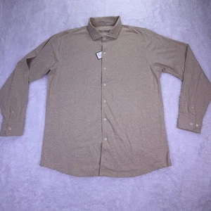 NEW B Draddy The Burns Long Sleeve Pima Cotton Polo Men’s Medium NWT - Picture 1 of 6
