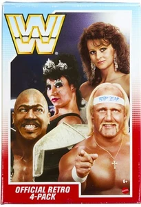 WWE Retro Konvolut 4er Pack Zeus Hulk Hogan As Rip Official Retro Wrestling Figuren - Bild 1 von 16