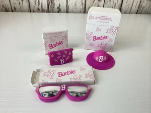 1996 AVON BARBIE GLAMOUR COSMÉTICOS MONEDERO SOMBRERO GAFAS DE SOL - CAJAS ORIGINALES - #2 - Imagen 1 de 10