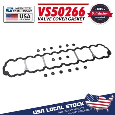 Fits 1998-2004 For Jeep Grand Cherokee L6 4.0L Cylinder Valve Cover Gasket Set - Image 1 of 4