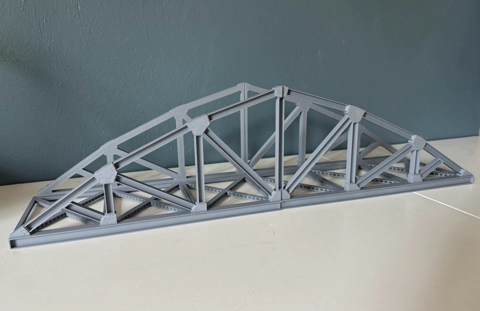 O Scale 80’ Single Bridge Kit  supports up to 4" wide track - Image 1 of 3