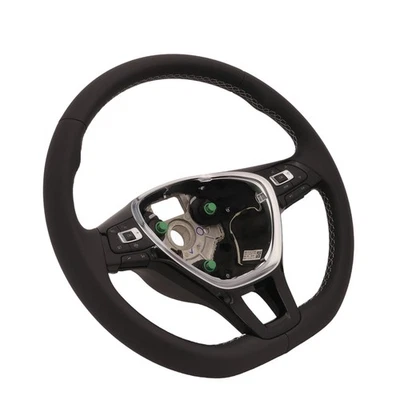 Multifunction Steering Wheel Leather Heated VW Tiguan II AD1 16-20 Allspace BW2 - Image 1 of 4