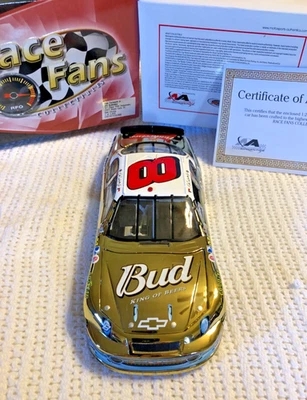 Chevy 50th Anny 2007 Dale Earnhardt Jr #8 Budweiser 57’ dorado cromo fundido a presión 1/24 Foto 1 de 4