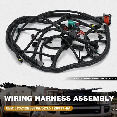 Engine Wiring Harness For 05-07 Ford F250 Super Duty 6.0L Diesel 5C3Z-12B637-BA - Image 1 of 4