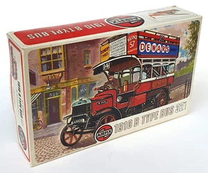 AIRFIX Modellbausatz Plastik 1910 B TYPE BUS Scale 1:32 Kit Series 5 von 1972 - Bild 1 von 3