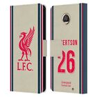 LIVERPOOL FC 2021/22 PLAYERS AWAY KIT GROUP 1 PU LEATHER BOOK CASE FOR MOTOROLA