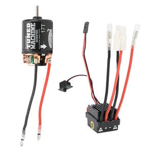 17T 540 Bürsten Motor 320A ESC Regler Wasserdicht für 1/10 RC Auto Fahrzeuge - Bild 1 von 12