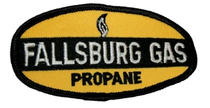 Vintage Fallsburg Gas Propane Local NY State Patch Neu NOS 1970er - Bild 1 von 1