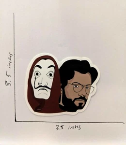 Money Heist La Casa de Papel TV Show Sticker The Professor Laptop Vinyl Decal - Picture 1 of 1