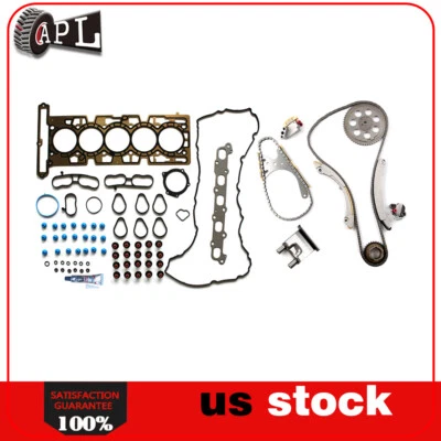 Juego de juntas de culata de kit de cadena de distribución para GMC Canyon Chevrolet Colorado 2004-2006 Foto 1 de 4