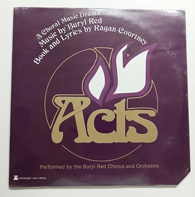 BURYL RED: RAGAN COURTNEY: Acts (Vinyl LP Record Sealed) — 第 1/2 张图片