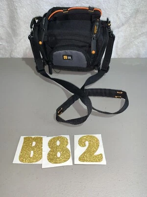 Case Logic Camera Camcorder Handycam Carrying Case Padded w/ Pockets & Strap Vin - Image 1 of 4