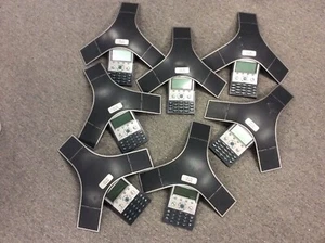 LOT 7X Cisco CP-7937G IP Unified Conference Station Speakerphone Phone VolP - Picture 1 of 3