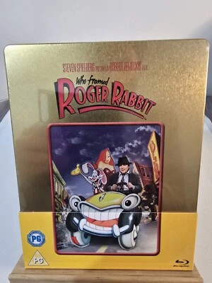 WHO  FRAMED  ROGER   RABBIT  BLU-RAY  STEELBOOK,  DISPATCH   SAME  DAY  - Image 1 of 4
