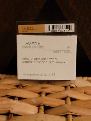 ¡¡¡DESCONTINUADO!!! AVEDA!! TECA! Polvo prensado mineral ligero interior .24 oz.  Foto 1 de 3