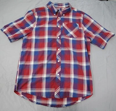 Browning Shirt Mens Medium Red Plaid Short Sleeve Button Up Hunting Shirt - Image 1 of 4
