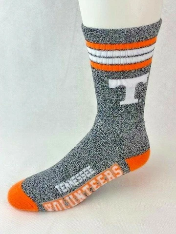 Tennessee Volunteers Marble Stripe Deuce Men's Crew Socks Cover