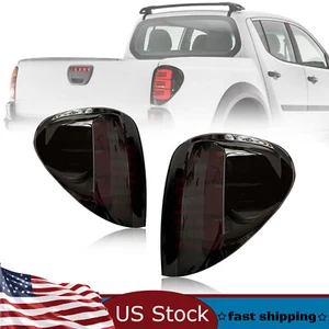 Rear LED Tail Light for Mitsubishi L200 Triton Colt 2005-2014 Smoked Brake Turn - Picture 1 of 9