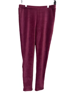 Art Class Burgundy Girls Skinny Stretch Wide Corduroy Legging Size XXL/18 New - Picture 1 of 2