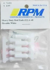 RPM Heavy Duty Rod Ends (White) - Picture 1 of 1