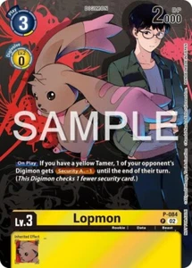 Lopmon Foil - P-084 NM - Digimon TCG - Picture 1 of 1