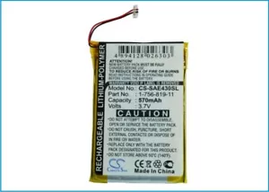 Cameron Sino 3.7V 570mAh Li-Poly Replacement Battery For Sony MP3, MP4 - Picture 1 of 4