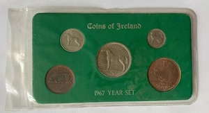 Irland Jahrgangssatz 1967 in Stempelglanz Erhaltung noch in versiegelter Ausgabehülle - Bild 1 von 3