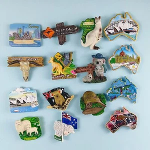 Australia New Zealand Souvenir Refrigerator Magnet Home Decor Fridge Sticker - Picture 1 of 27