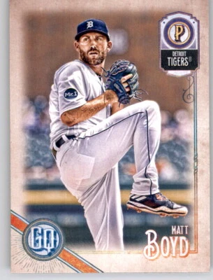 2018 Gypsy Queen Matt Boyd MLB Base Card PWE Tigers #34 - Image 1 of 2