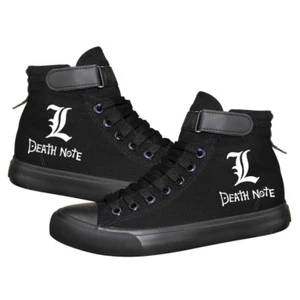 Death Note Anime Manga Sneaker Freizeitschuhe Sportschuhe Schnürer unisex neu - Picture 1 of 2
