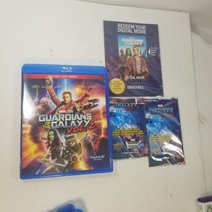 Guardians of the Galaxy Vol. 2, Blu-ray + Digital w/ Sealed Card Pack Upper Deck